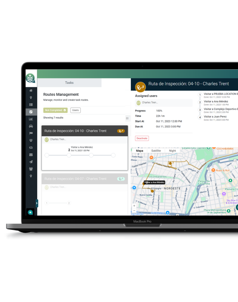 CityTroops - Software de control y bitácora de limpieza