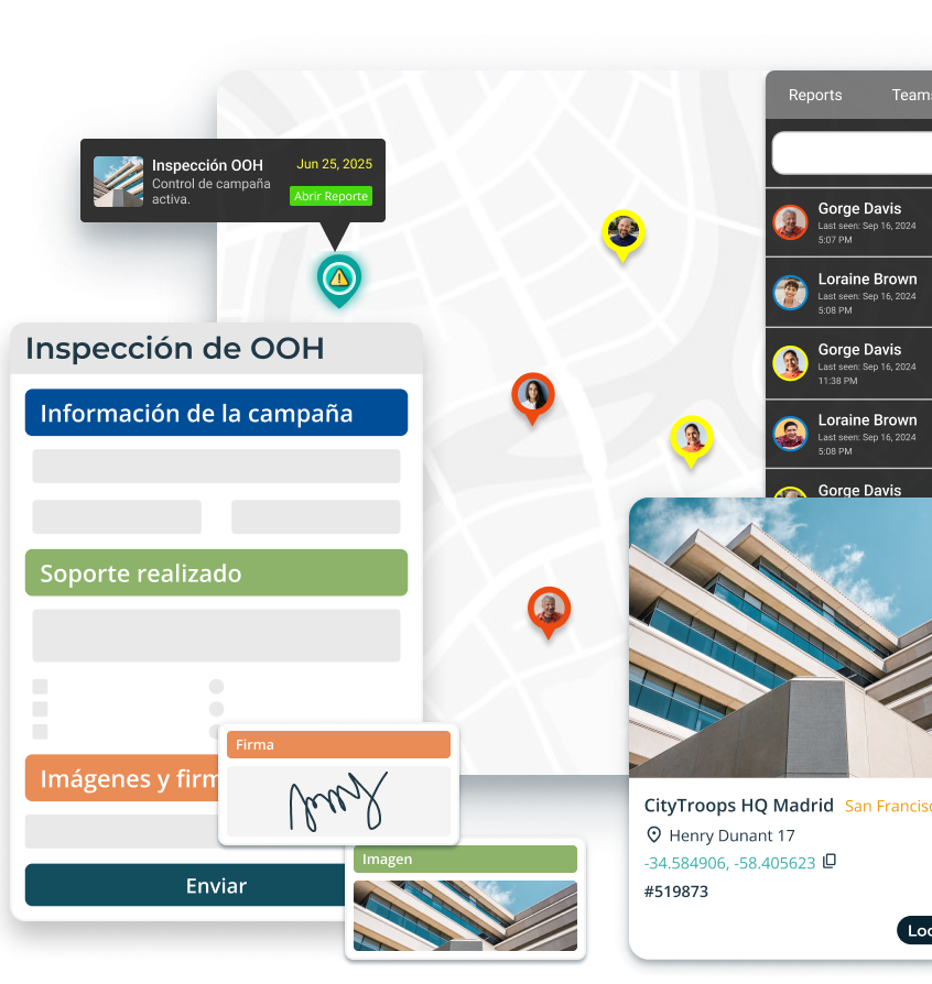 Software de Gestión de publicidad exterior OOH