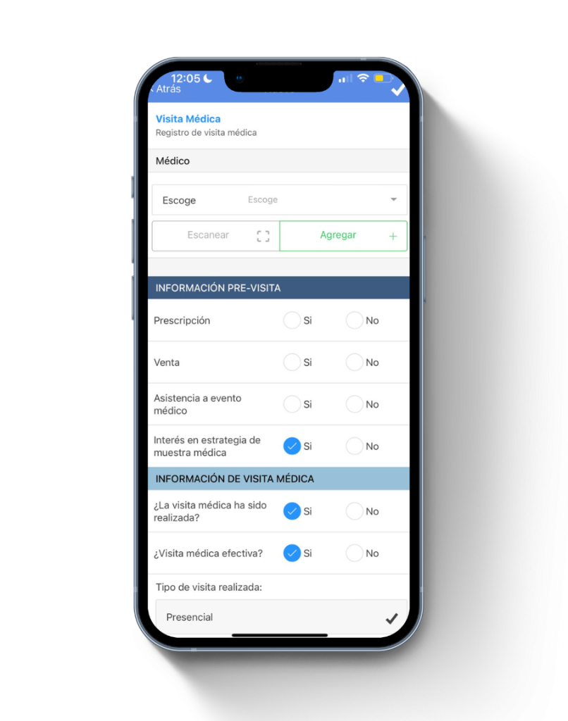 CityTroops - Rendimiento y control de visitas médicas