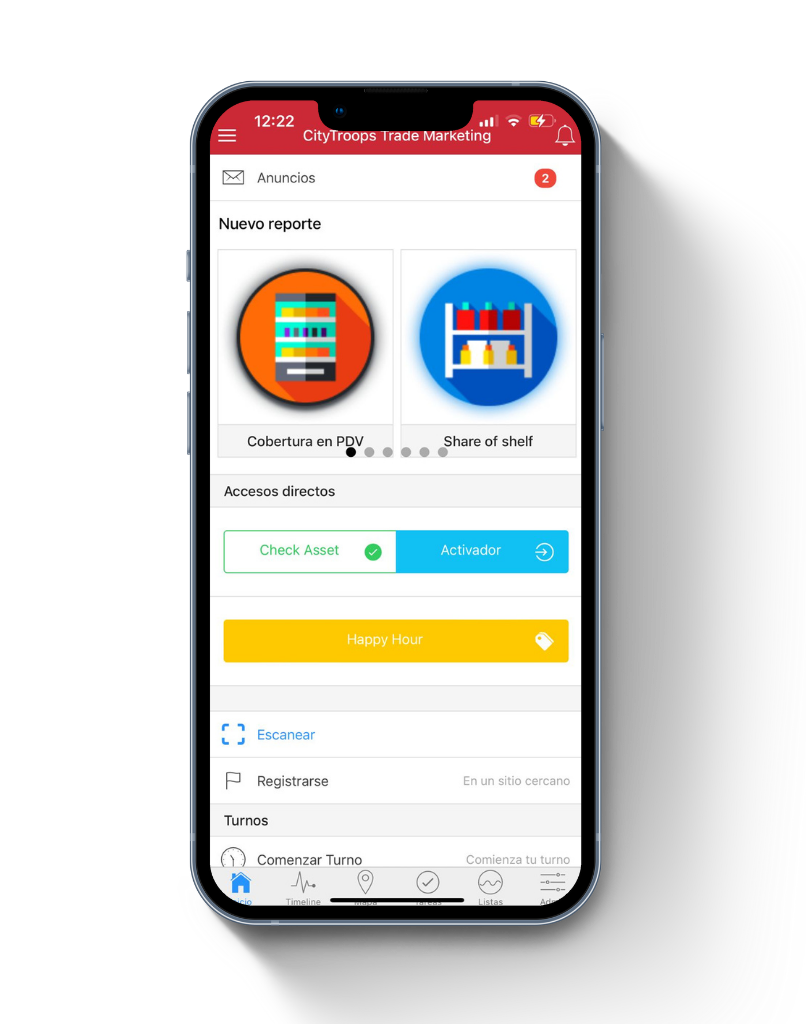 App para trade marketing - CityTroops