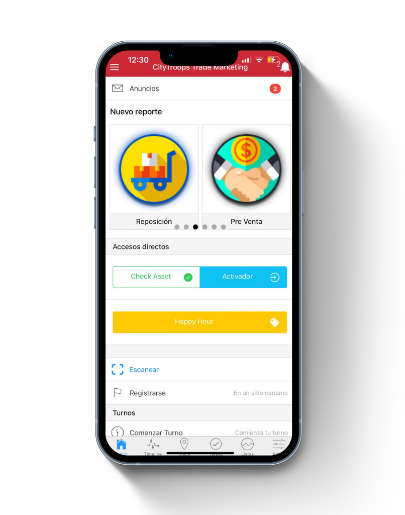 App para trade marketing - CityTroops