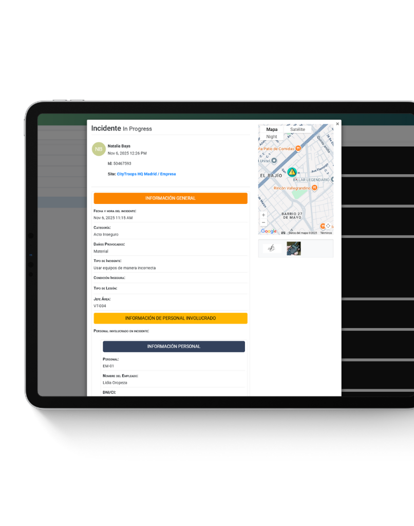 CityTroops - Gestión de incidentes de seguridad privada