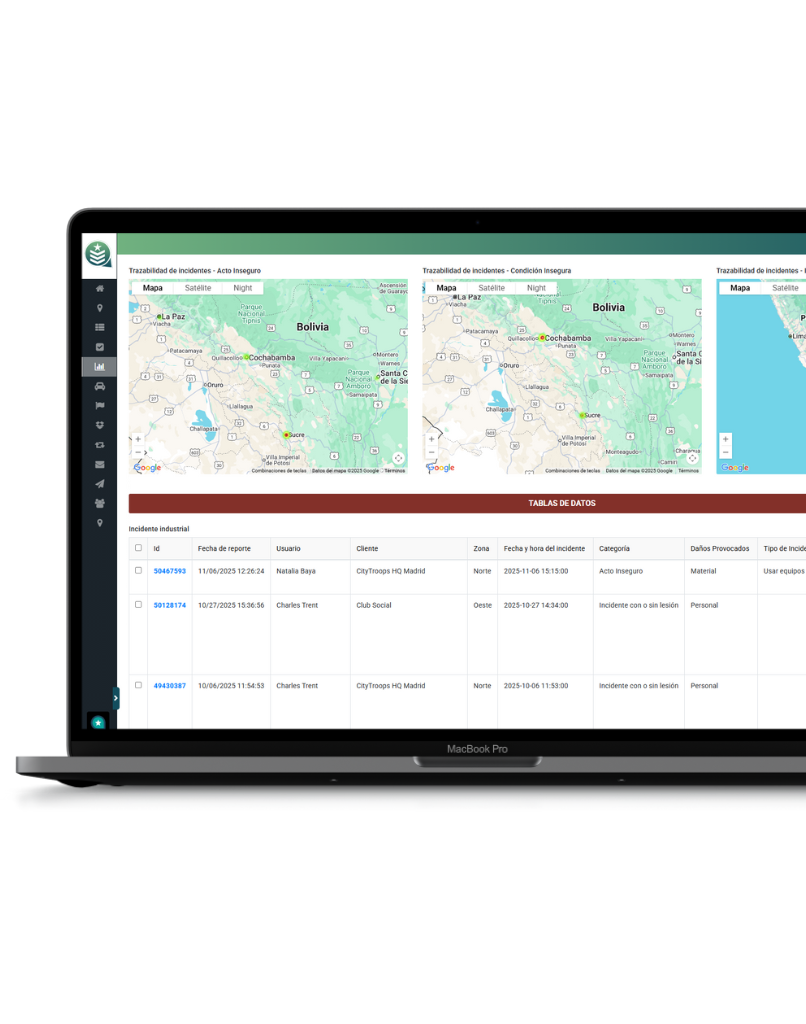 CityTroops - Gestión de incidentes de seguridad privada