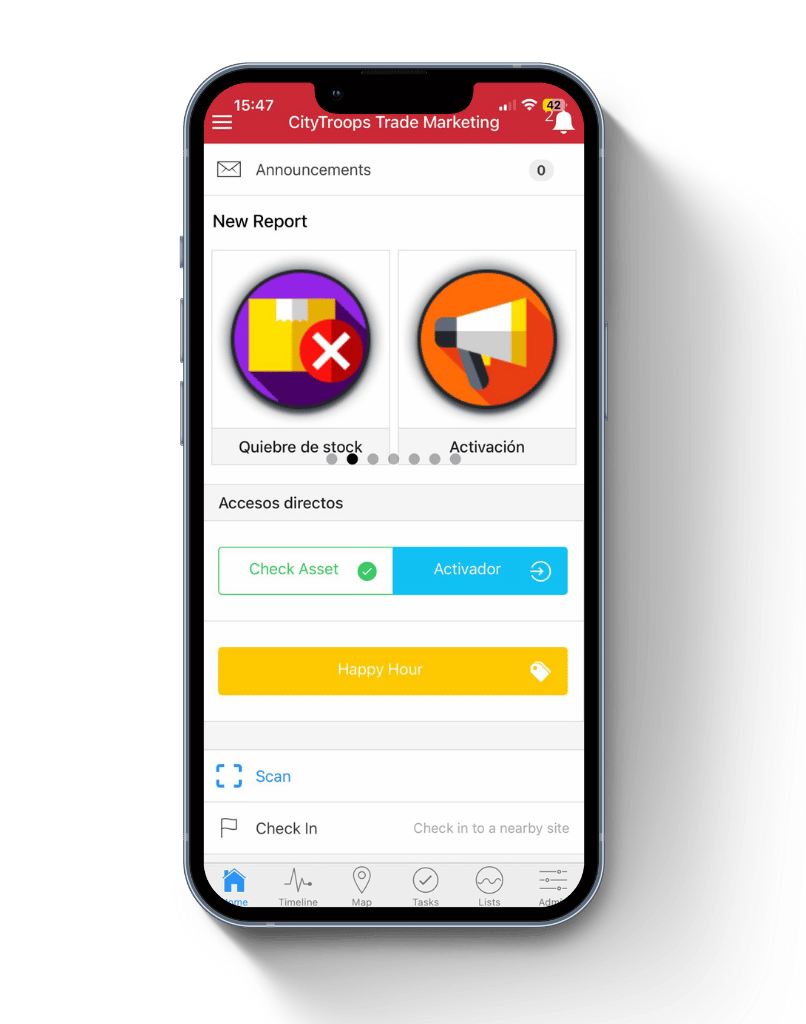 Software para storecheck - CityTroops
