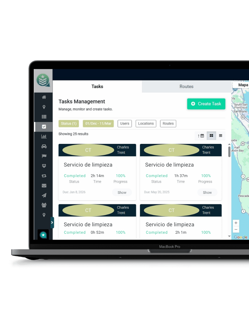 CityTroops - Software para gestión de limpieza comercial por cliente e instalación