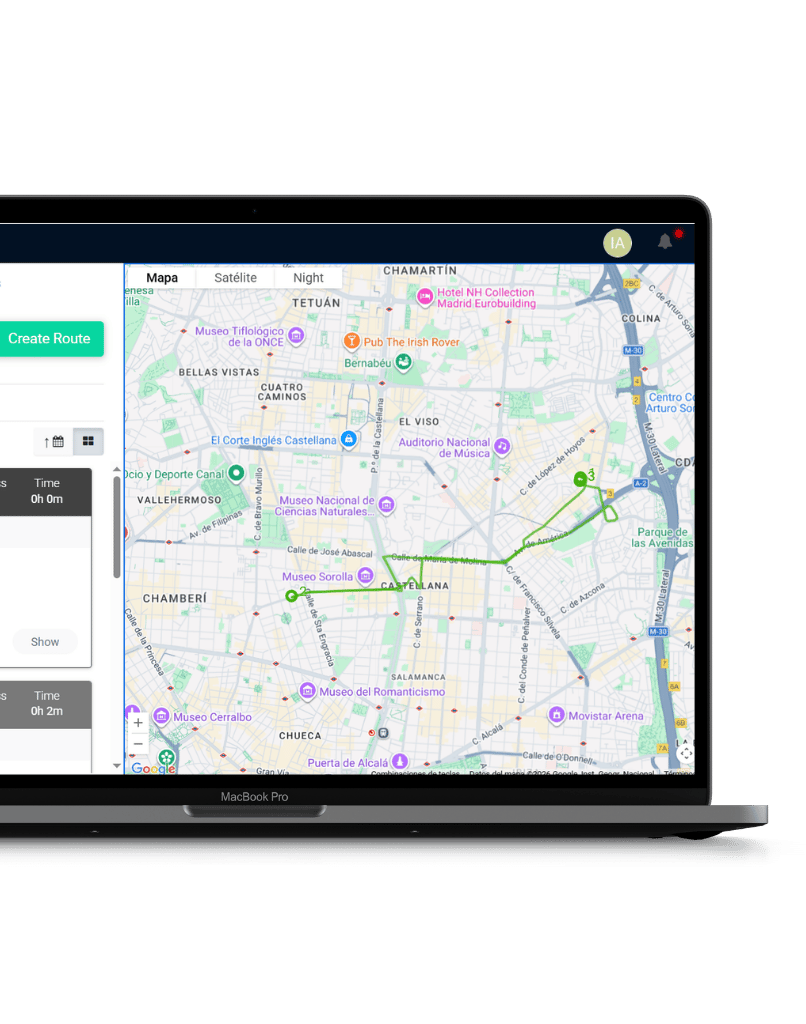 CityTroops - Optimización de rutas de software para gestión de limpieza comercial