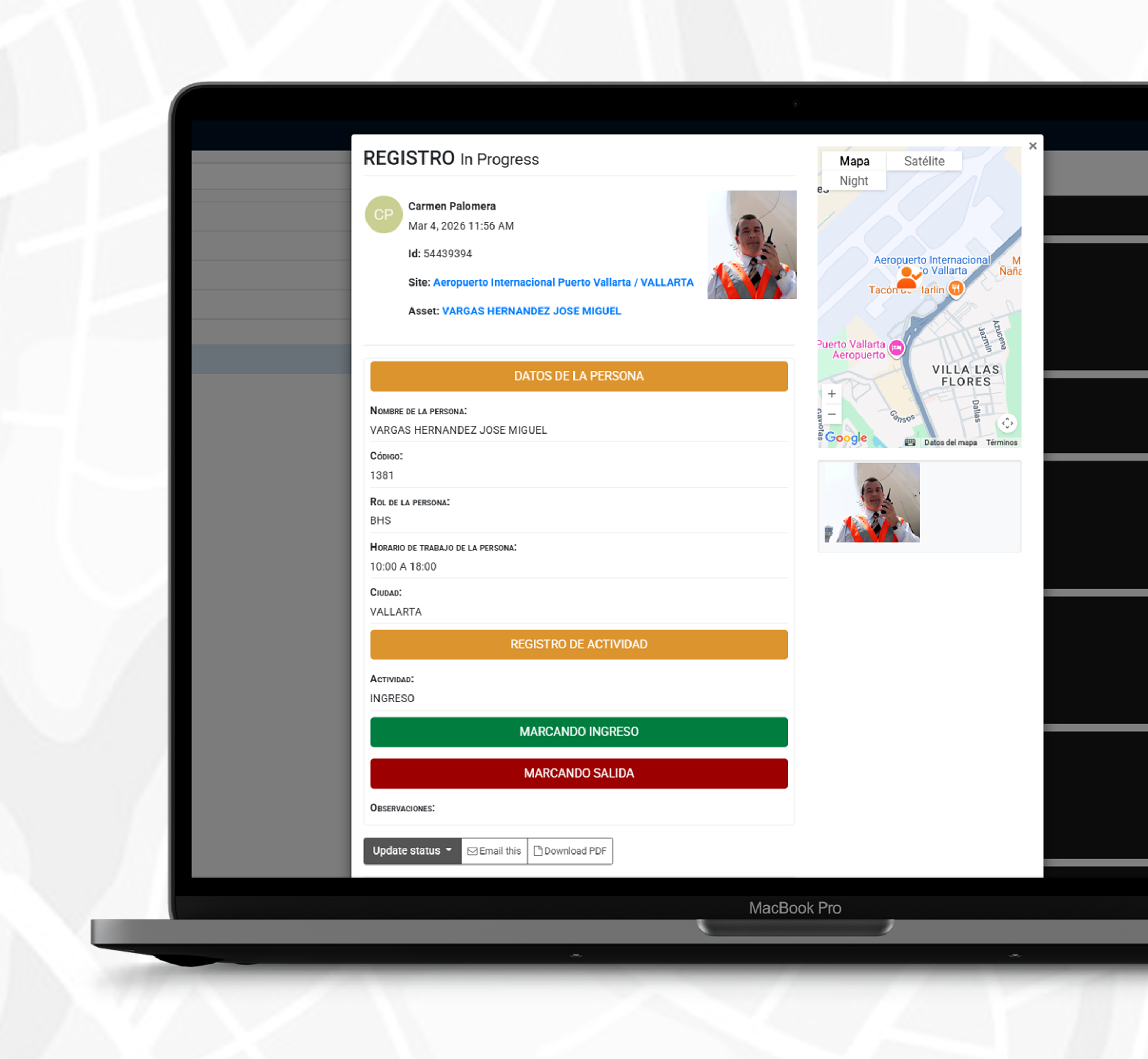 CityTroops - Software para gestión de seguridad aeroportuaria