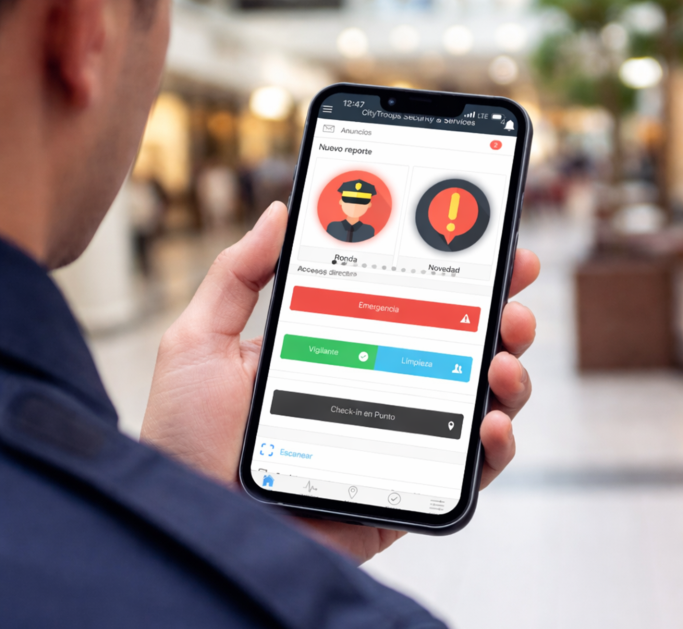 CityTroops - Software de seguridad para centros comerciales